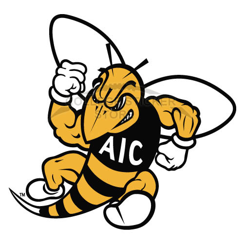 Customs AIC Yellow Jackets 2009-Pres Secondary Iron-on Transfers (Wall Stickers)NO.3693